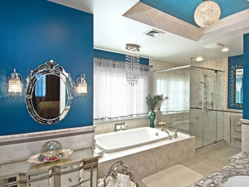 Голубая плитка для ванной (50 фото): керамическая настенная плитка голубого цвета в ванной комнате, коллекция «лагуна» и другие серии из россии