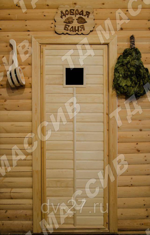 Двери для бани из липы, осины, кедра, сосны, пластиковые, металлические двери в баню