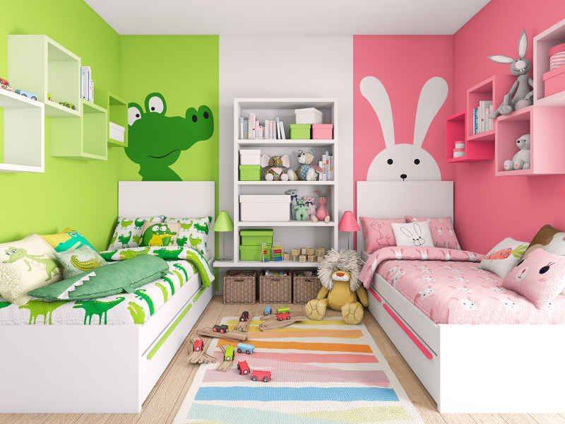 Детская комната для двух мальчиков: 60+ фото в интерьере, идеи дизайна