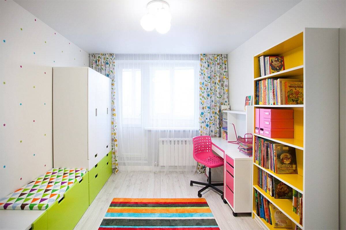 Дизайн детской комнаты, фото интерьера для детей, 100 лучших проектов