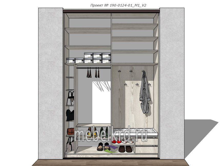 Шкаф в прихожую (61 фото): радиусные современные модели для верхней одежды гостиной