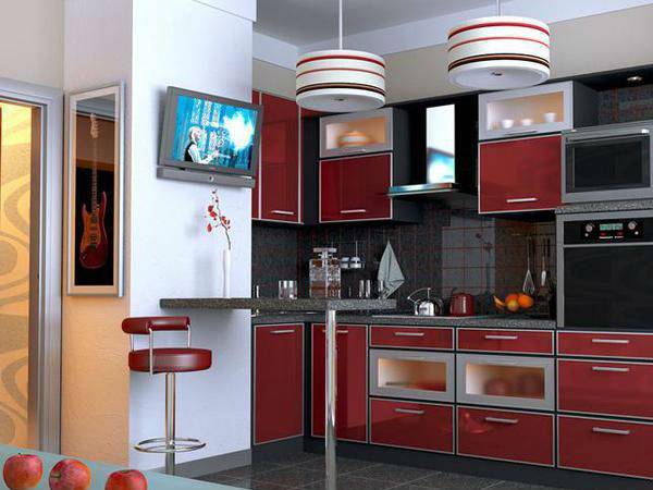 Кухня с вентиляционным коробом: как обыграть дизайн