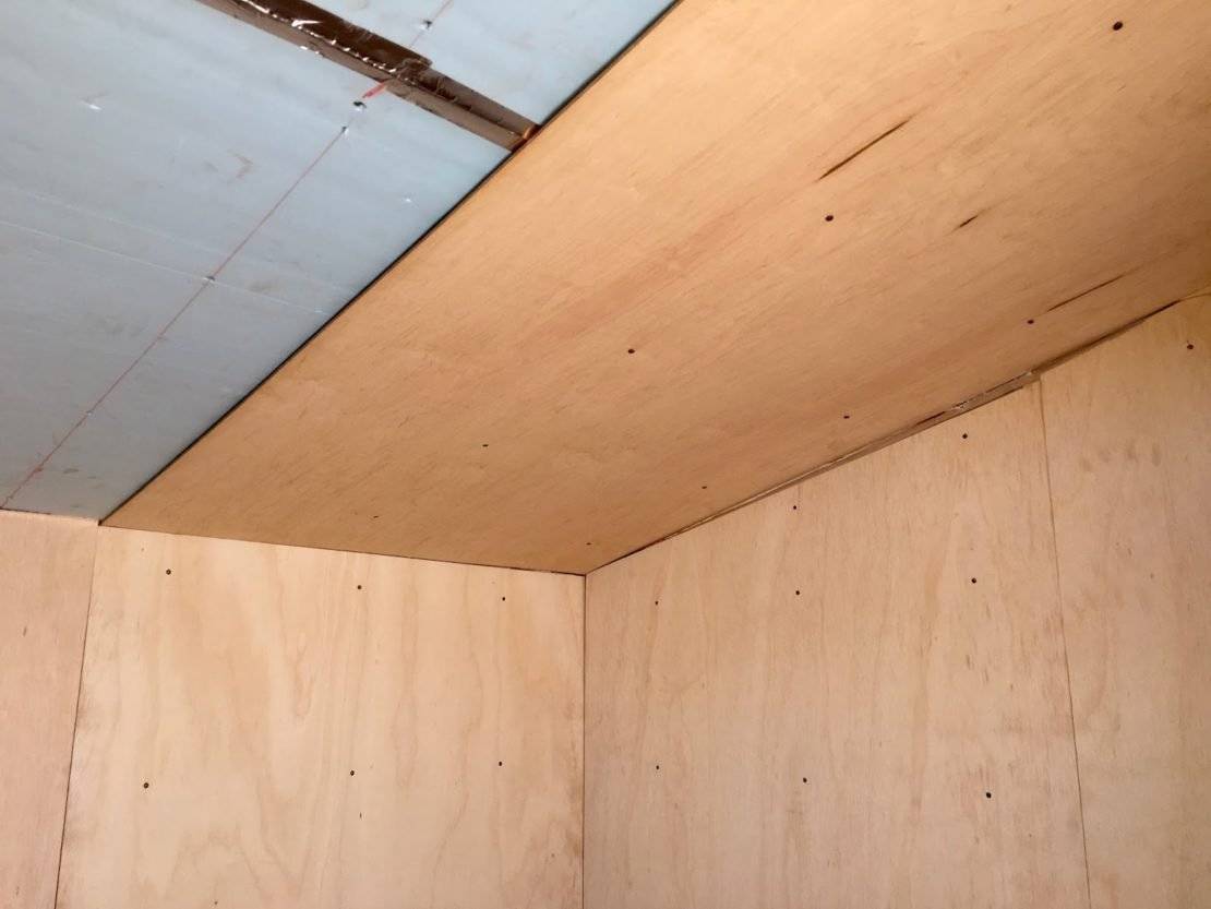 ➤ отделка потолка двп в деревянном доме и на даче своими руками