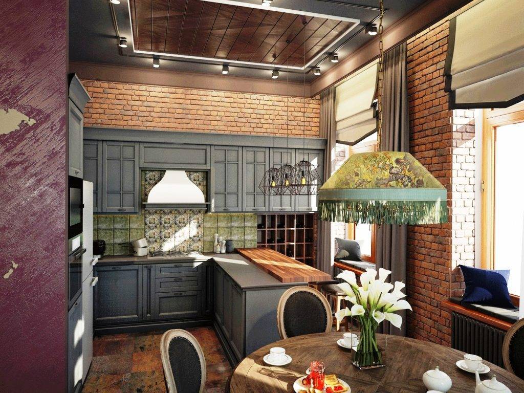 Кухня-гостиная в стиле лофт: плюсы и минусы совмещённого дизайна, фото реальных интерьеров и особенности планировки, столовые в студиях и в маленьких квартирах