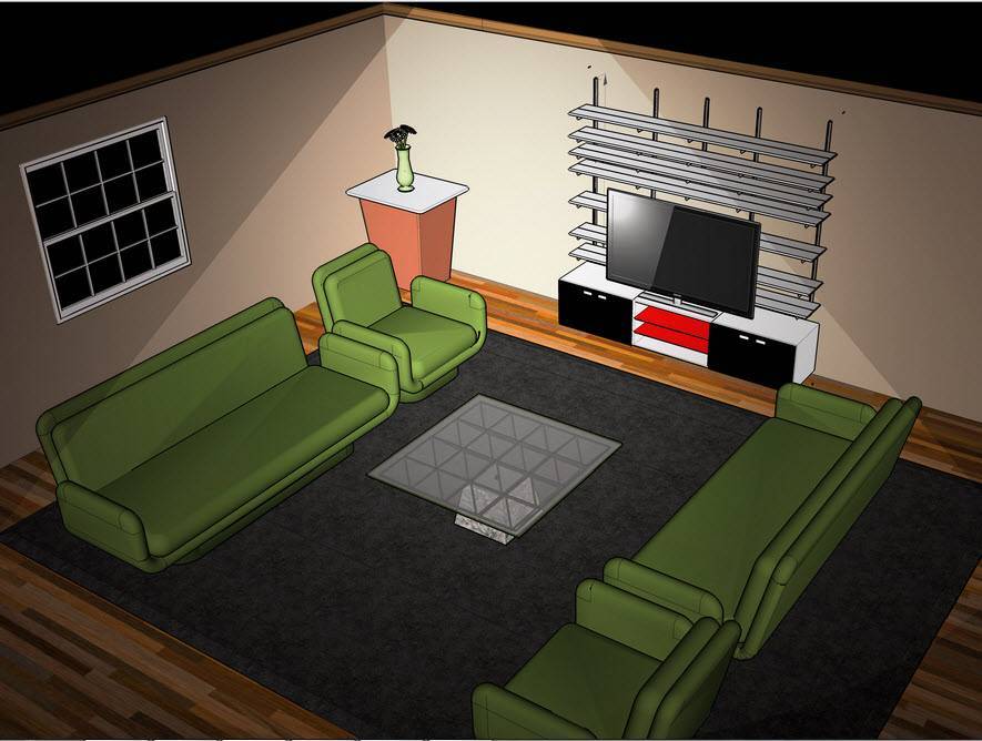 Расставляем мебель в гостиной: главные правила лучшей планировки