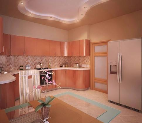 Кухня персикового цвета: 100 фото лучших идей - дизайн интерьера