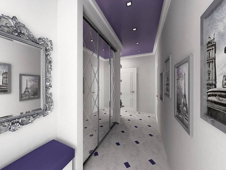Обои для коридора, расширяющие пространство (36 фото): модели для узкой и длинной прихожей в квартире