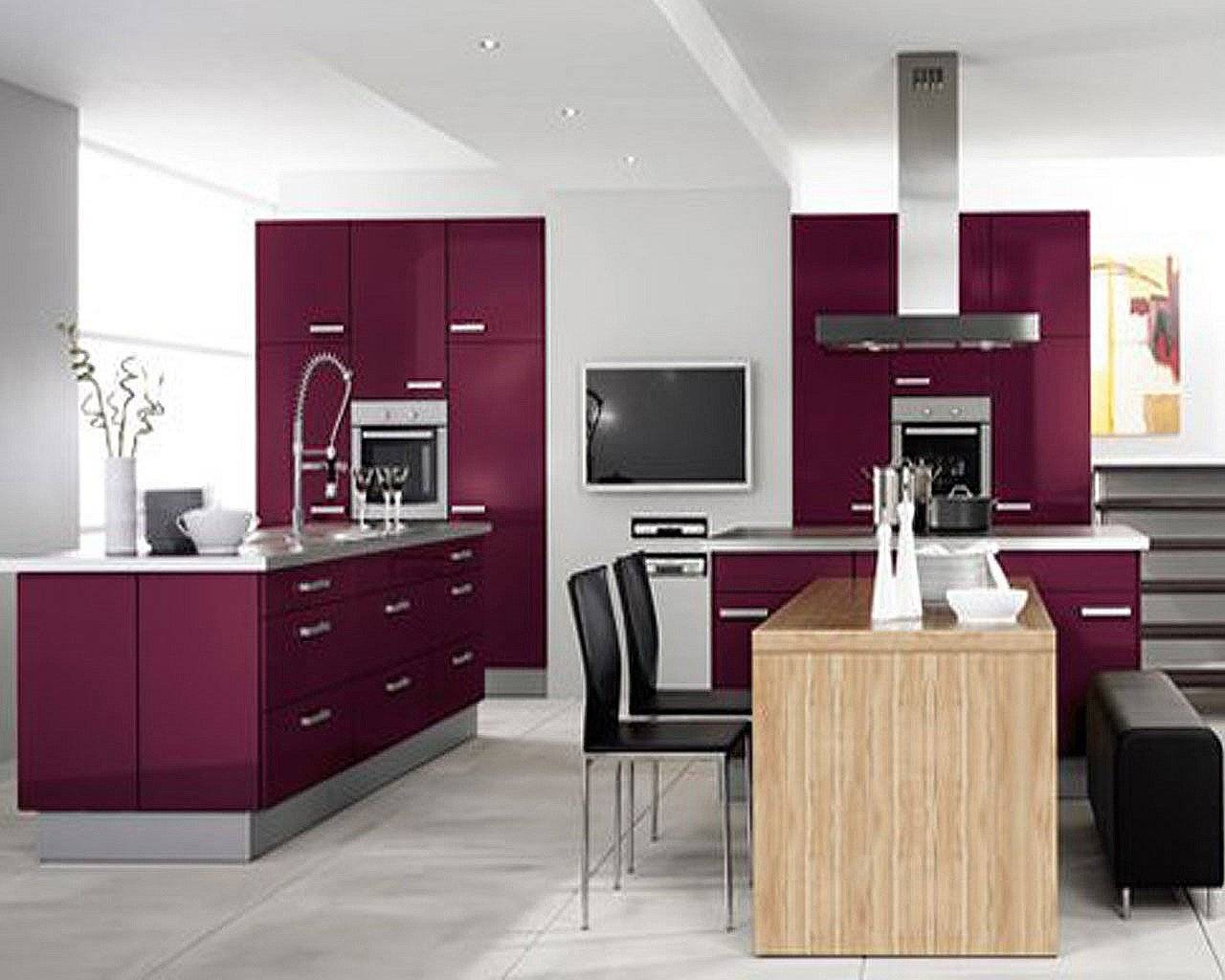 Кухня цвета «баклажан»: примеры изысканного дизайна интерьера