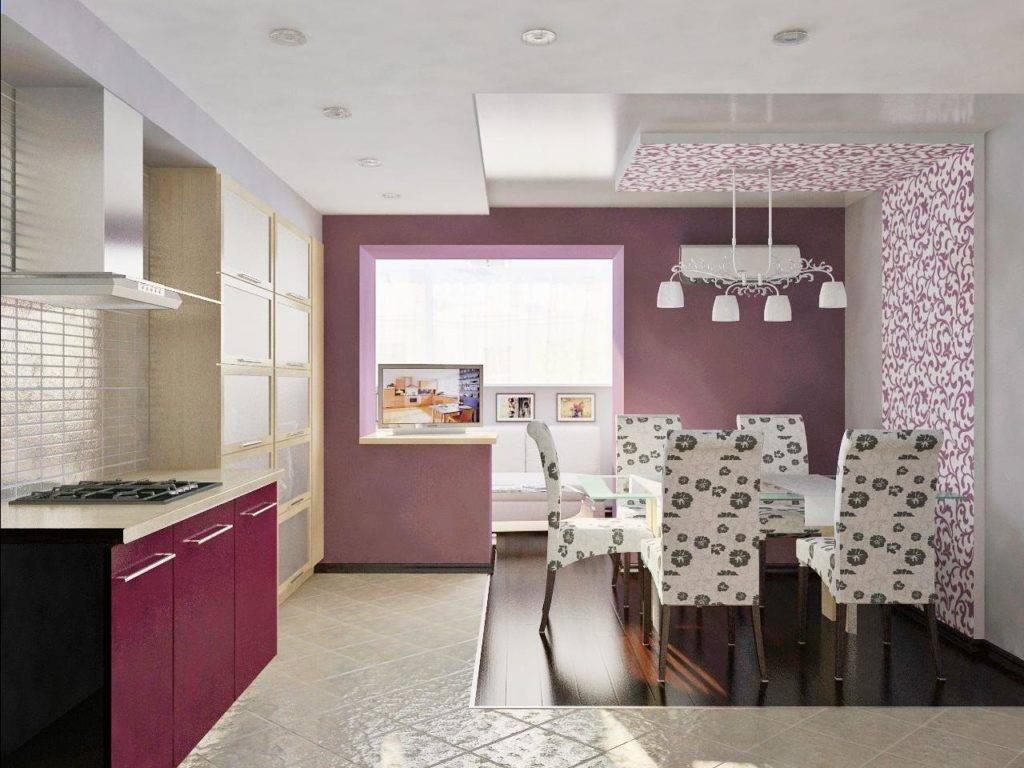 Применение розового цвета в интерьере кухни: 80 фото и 5 советов