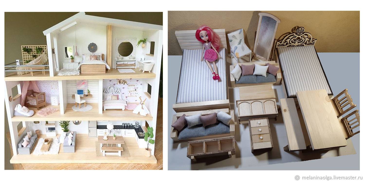 Как сделать мебель для кукол своими руками: 50 фото, полезные советы и лайфхаки — дом&стройка