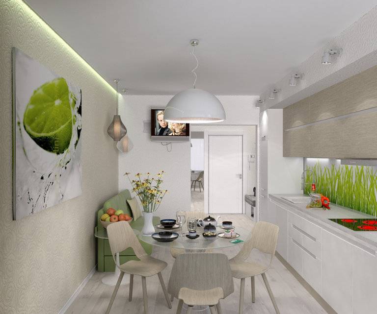 Дизайн кухни 14 кв. м (49 фото): планировка интерьера кухни 14 квадратных метров с балконом. проект и зонирование прямоугольного помещения