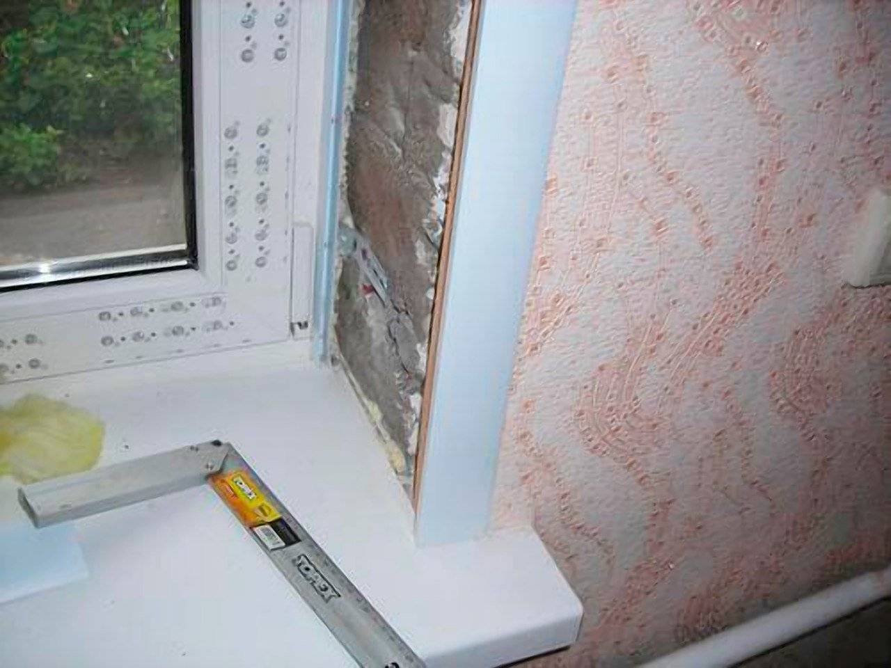 Откосы на окнах своими руками - несколько способов и инструкции по монтажу – ремонт своими руками на m-stone.ru