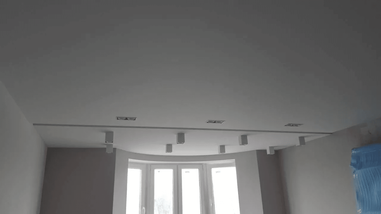 Натяжные потолки клипсо (clipso), подвесные тканевые из швейцарии