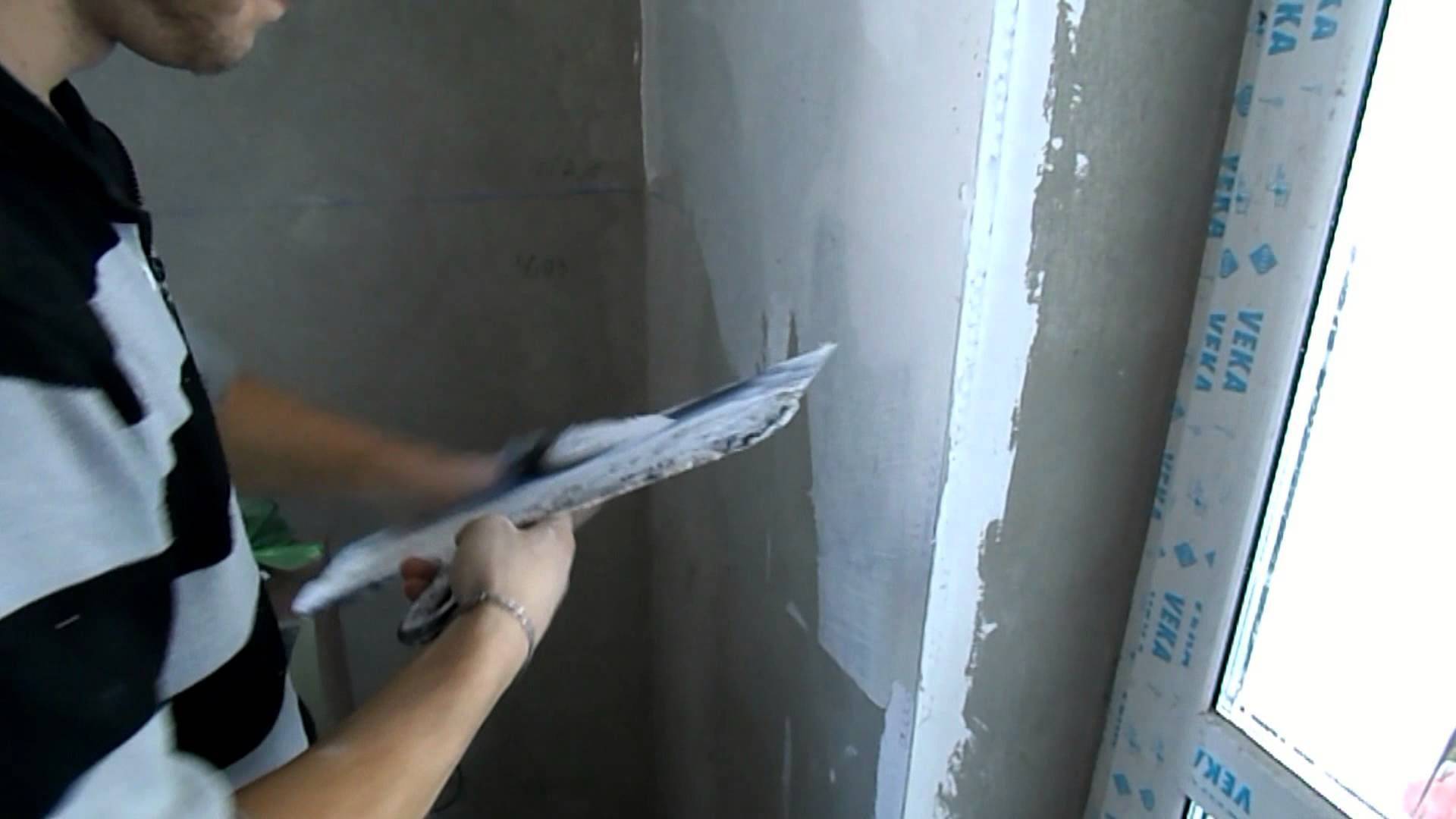 Шпаклевка стен своими руками: под обои, покраску, видео