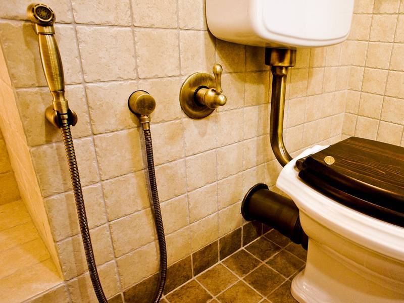 Гигиенический душ для унитаза со смесителем: виды, установка, инструкция по монтажу (+ фото)