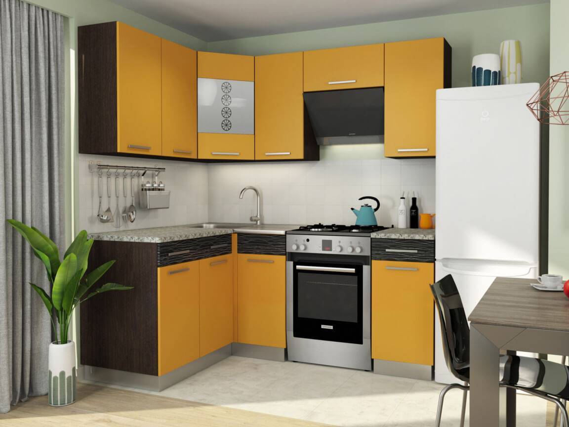 Дизайн угловых кухонь: 175+ фото решений для кухонного гарнитура