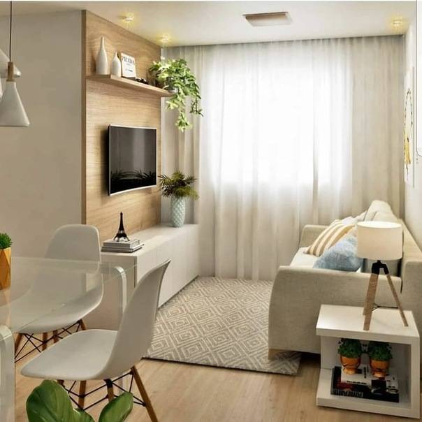 Интерьер маленькой гостиной (119 фото): современные идеи дизайна небольшого зала в квартире. как обустроить мини-комнату?