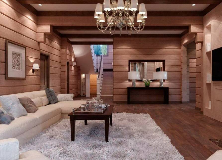 Гостиная в частном доме (126 фото): красивые варианты оформления зала в деревянном или кирпичном загородном коттедже, как оформить в деревенском или городском стиле