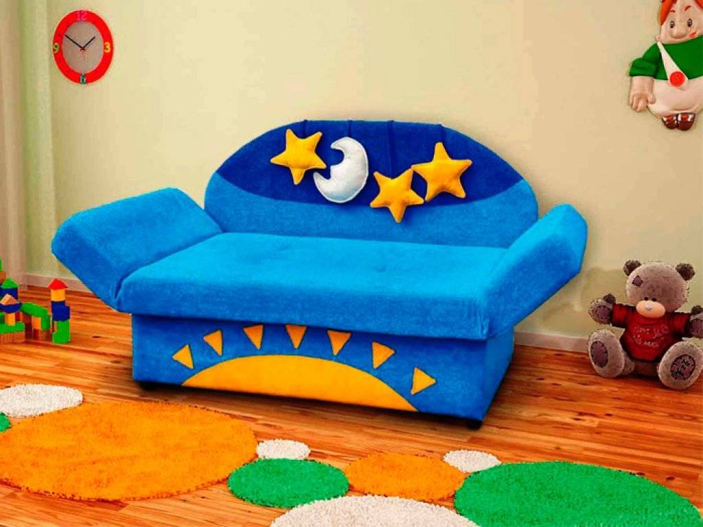 Советы по выбору стиля и дизайна дивана для детской комнаты