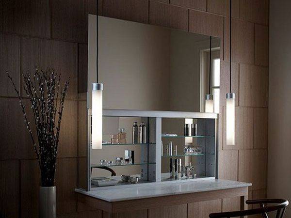 Шкаф в ванную – варианты применения прямых и угловых моделей (110 фото)