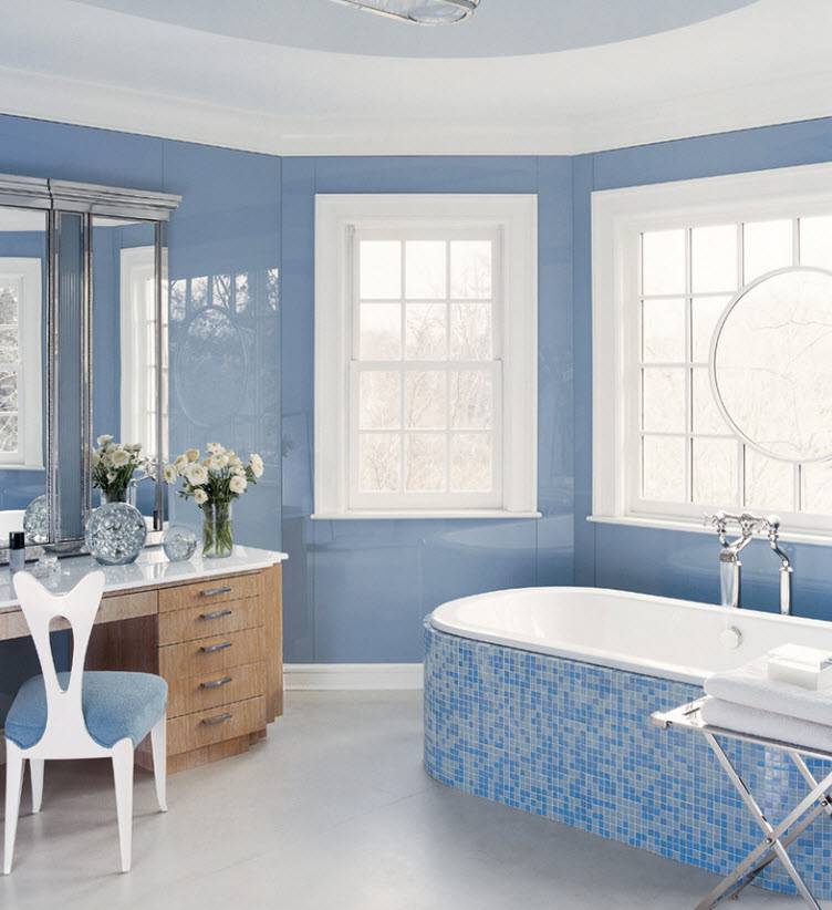 Цвет ванной — обзор современных идей и оптимальные сочетания с дизайном интерьера (115 фото)