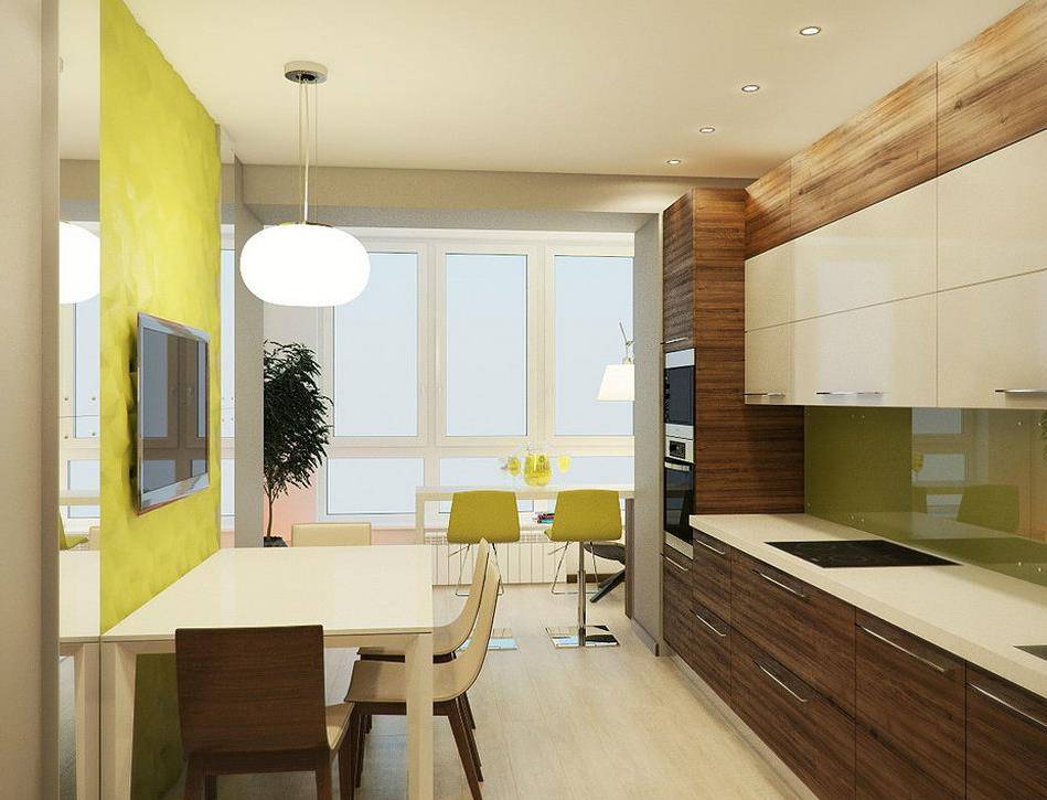 Дизайн кухни с балконом: 8, 9, 10, 11, 12 кв. м. + 100 фото