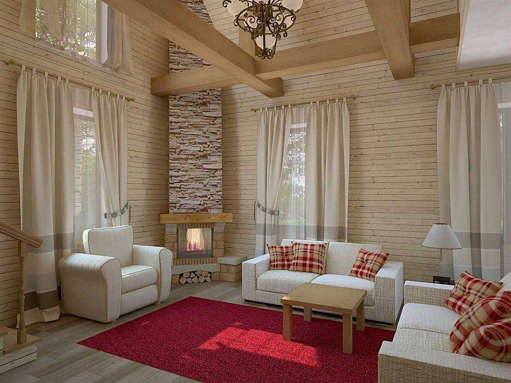 Гостиная в деревянном доме (69 фото): варианты дизайна интерьера дачной гостиной. как оформить зал на даче просто и со вкусом?