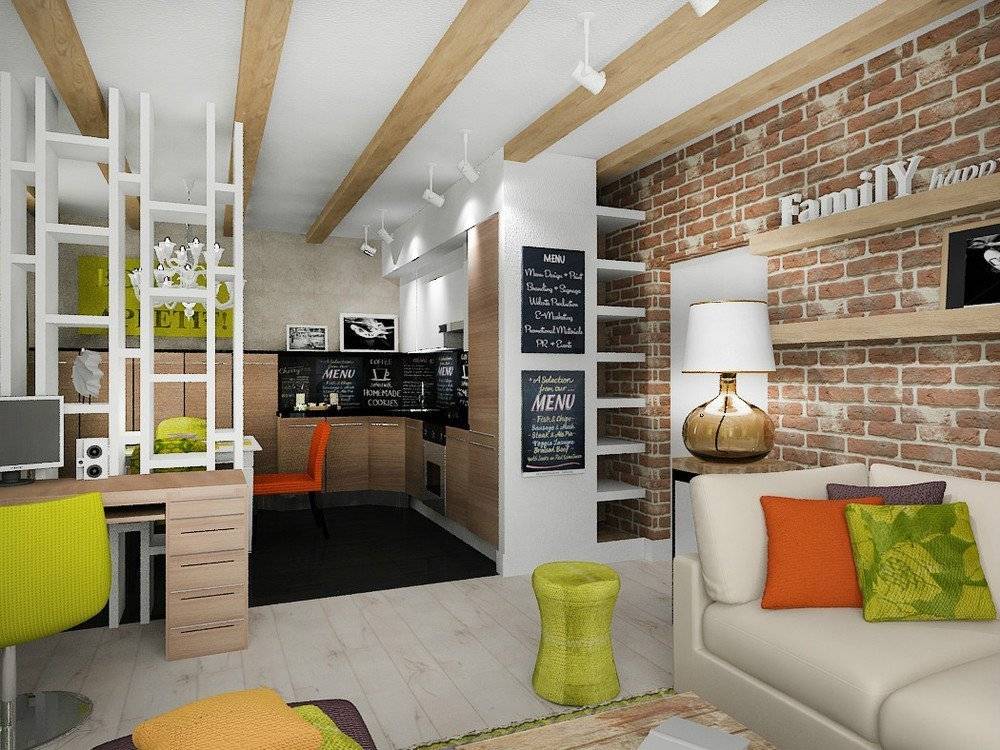 Маленькая кухня-гостиная (56 фото): дизайн совмещенной площади в 10-11 кв. м, интерьер квартиры с пространством в 9-28 квадратов