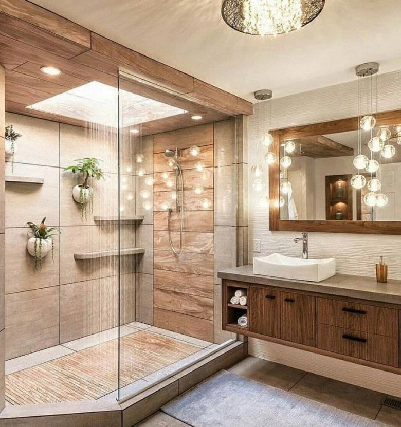 Как сделать нереально красивую ванную в частном доме. 100 идей