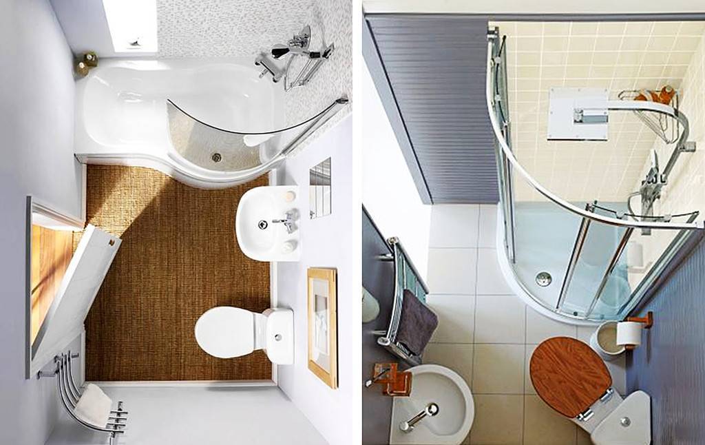 Ванная 5 кв. м. - современные проекты, интересные идеи дизайна интерьера и удобной планировки