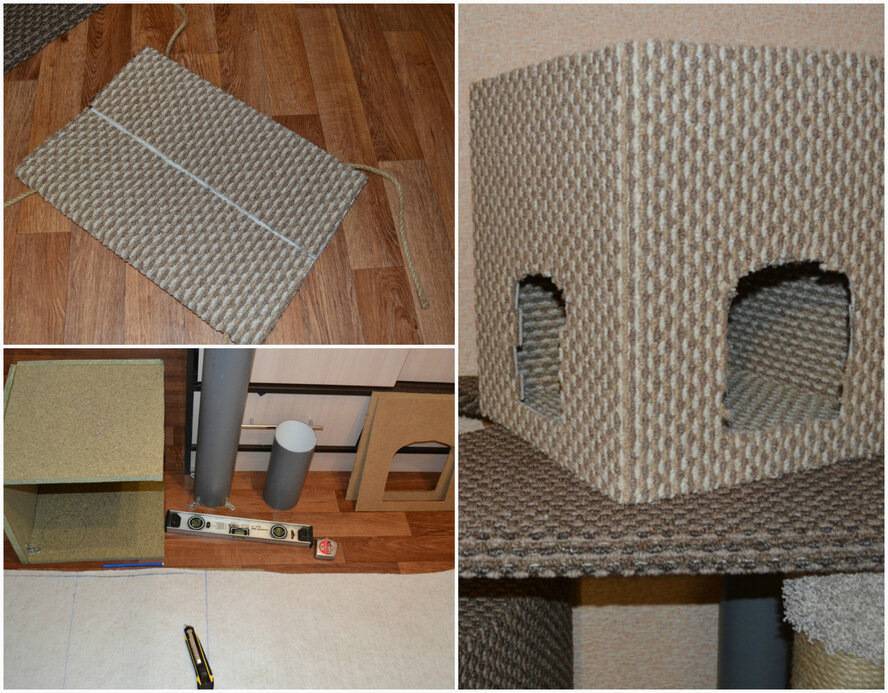 Как сделать домик для кошки своими руками: лучшие конструкции и пошаговая инструкция по их постройке (110 фото)