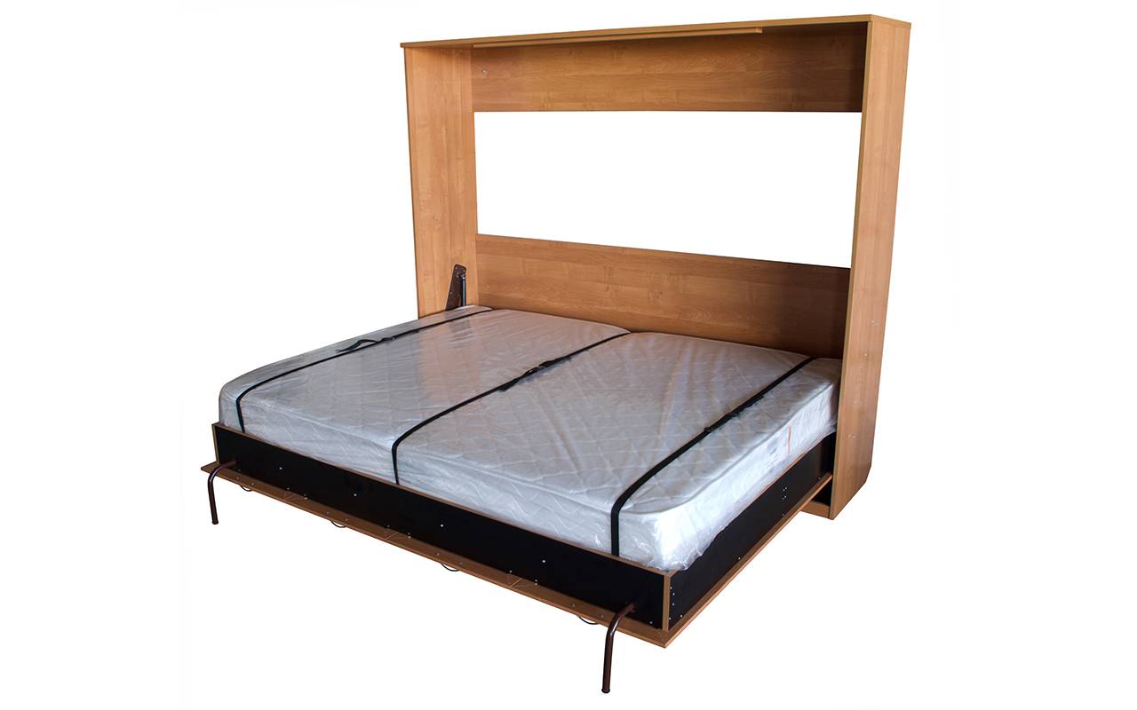 Откидная кровать, особенности конструкции, разновидности, материалы