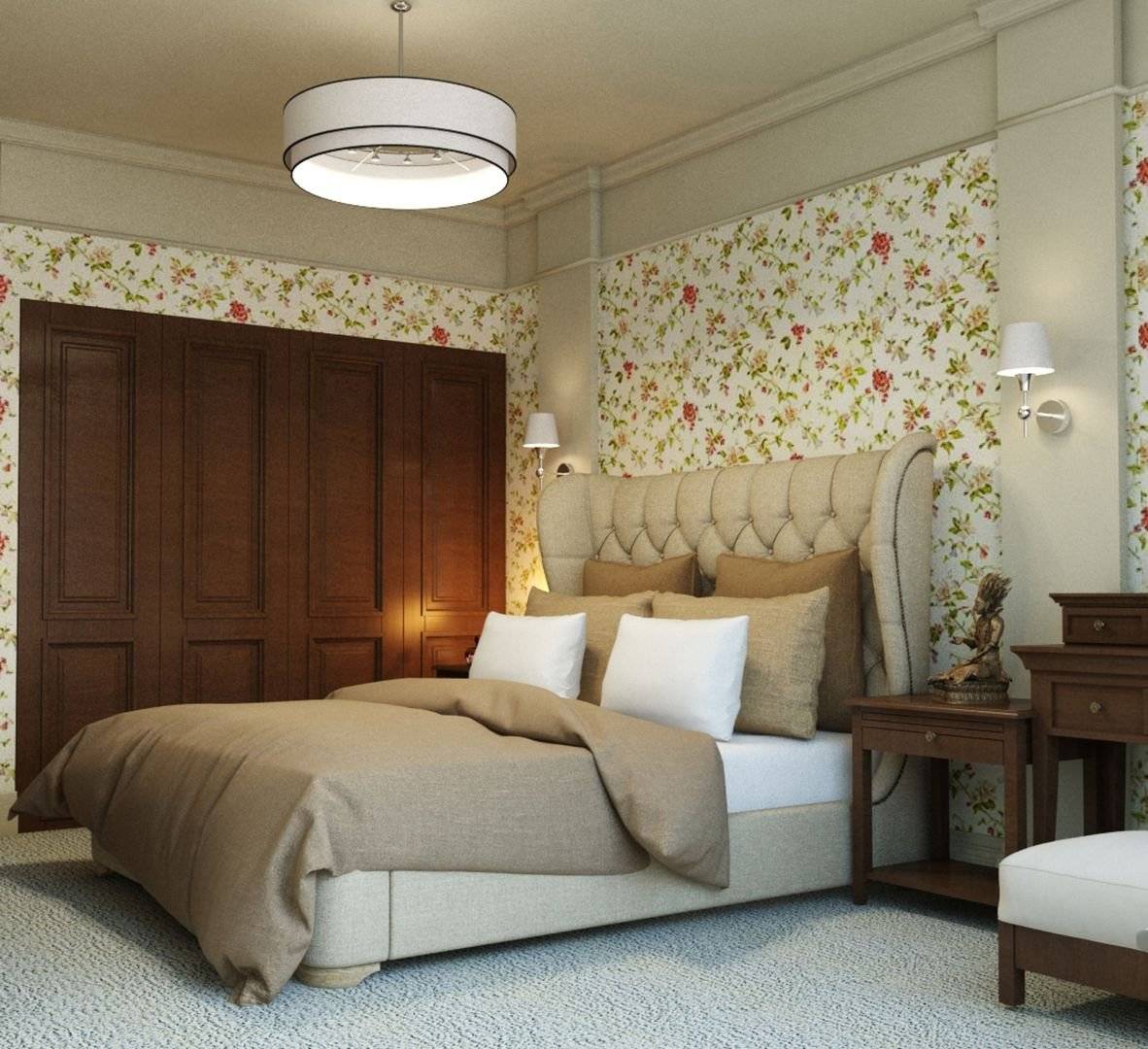 Классика по-английски: 83 роскошных фото-идеи дизайна спальни в английском стиле