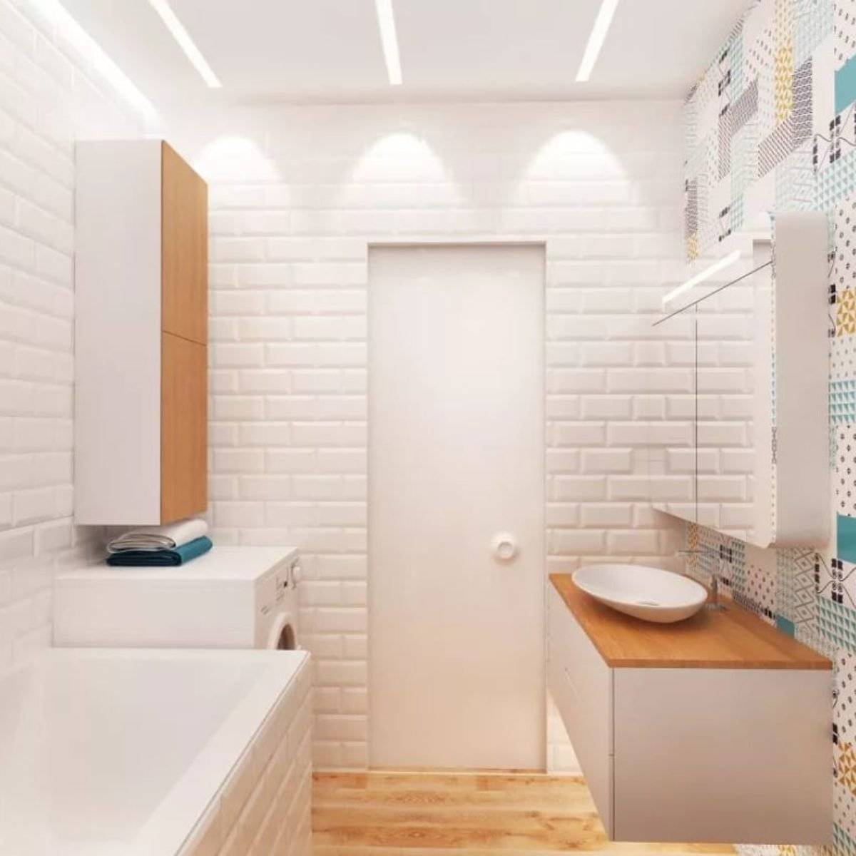 Ванная в скандинавском стиле: реальные фото дизайна интерьера маленькой ванной