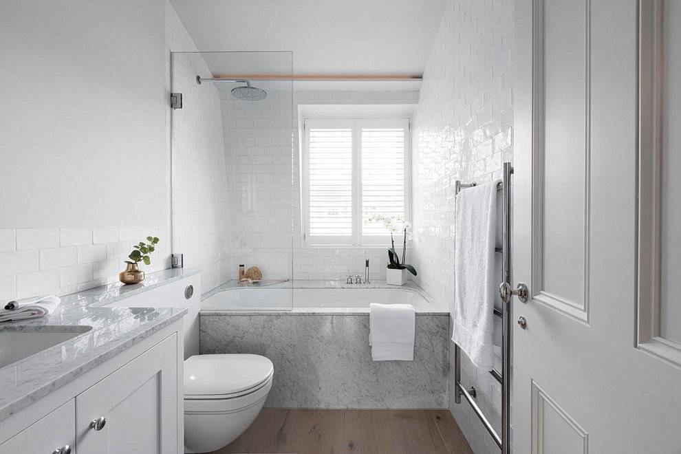 Белая ванная комната – фото оригинального и стильного дизайна