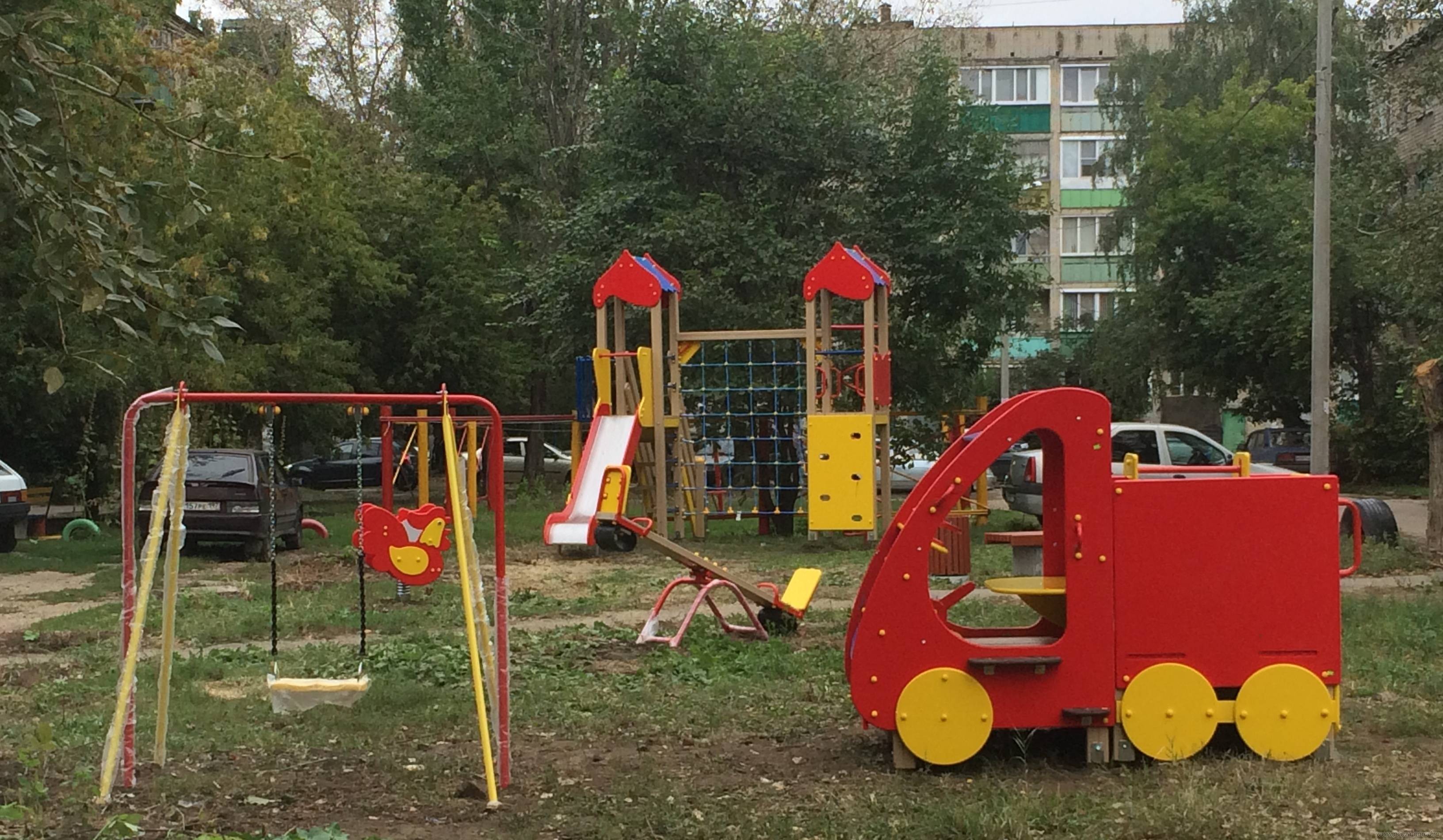 Детские площадки — требования и содержание