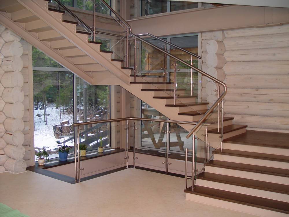 Перила для лестницы (57 фото): удобно, безопасно и привлекательно - happymodern.ru