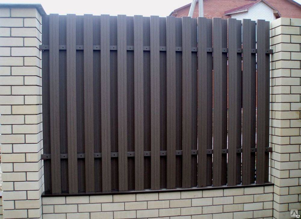 Забор из металлического штакетника - советы по покупке и монтажу современного ограждения