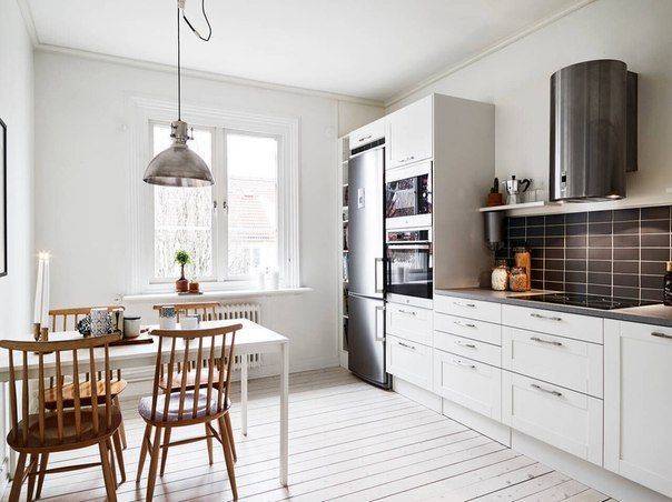 Кухня в скандинавском стиле: интерьер, фото, особенности оформления
