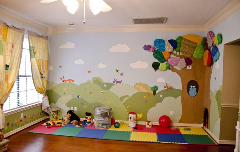 4 способа правильного оформления стен в детском саду со всеми нюансами