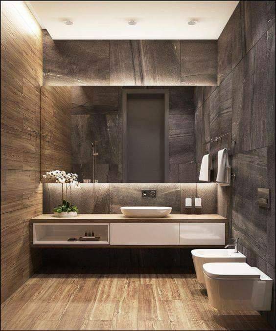 Современная ванная комната: 95 фото лучших идей дизайна 2019 года