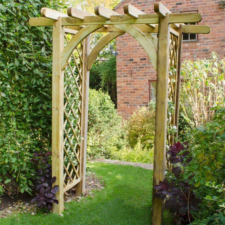 Деревянная арка для сада своими руками инструкции по изготовлению
