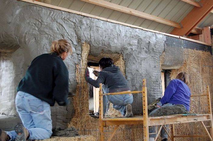 Штукатурка деревянных стен внутри дома, как оштукатурить деревянный дом снаружи