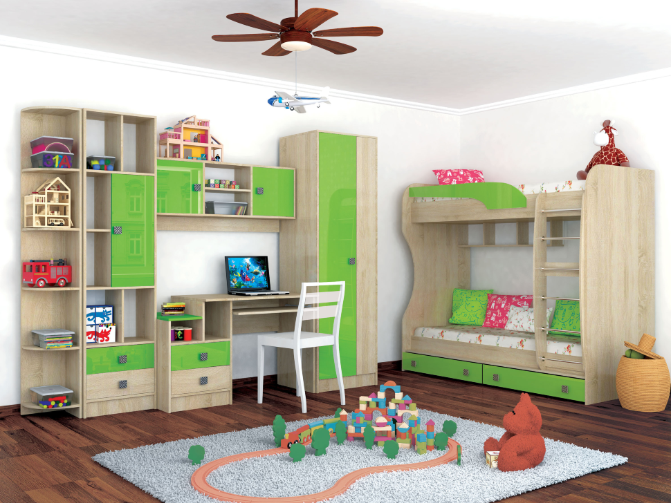 Детская мебель: выбираем экологичный и долговечный материал