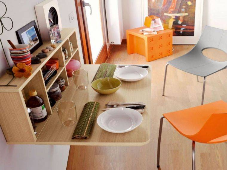 Откидной столик - 95 фото оптимизации интерьера и пространства