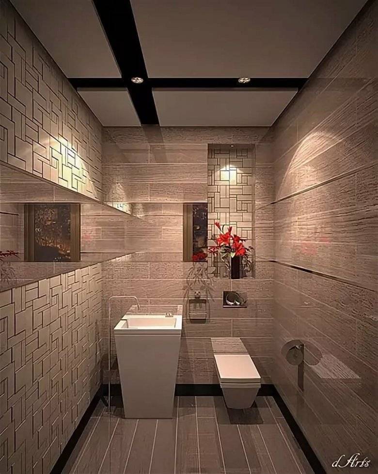 Туалет в стиле лофт - лучшие варианты оформления + фото!