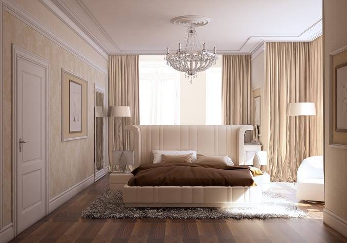 Спальня в стиле неоклассика: изысканность, элегантность и комфорт