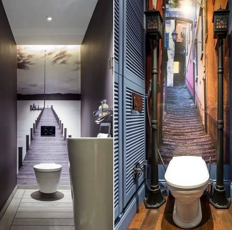 Дизайн туалета 2020: 100 фото-идей современного интерьера