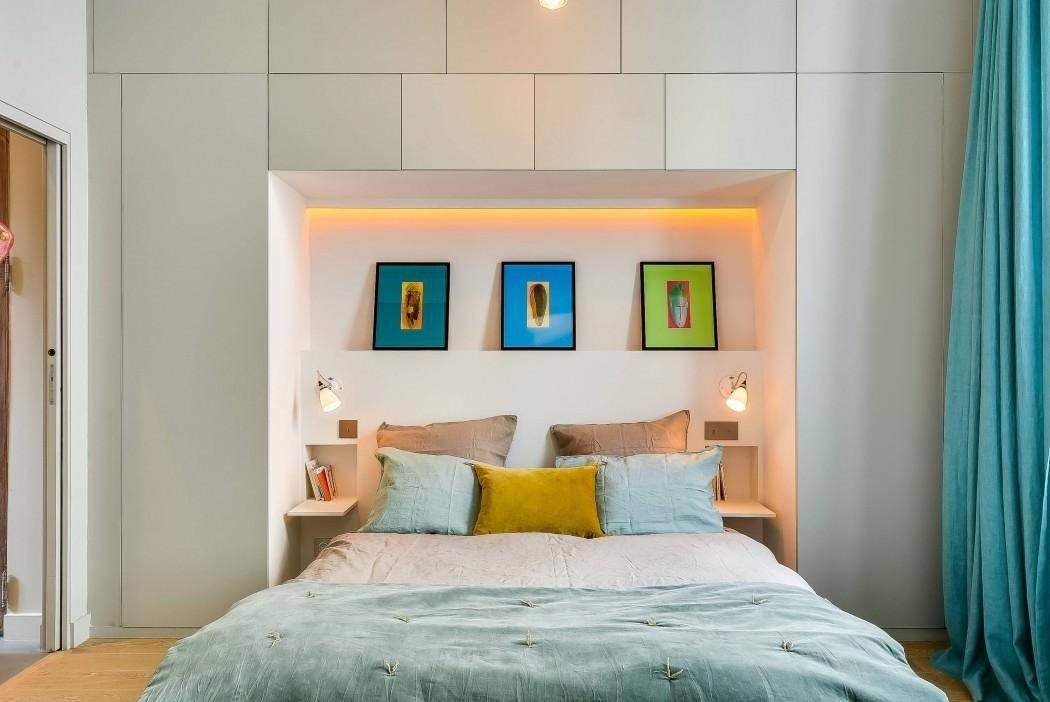 Спальня 11 м²: дизайн, выбор отделки, освещения, мебели, советы опытных дизайнеров - 26 фото