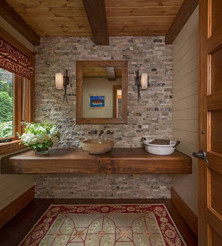 Деревянная ванная: дизайн, современные идеи оформления и особенности применения аксессуаров